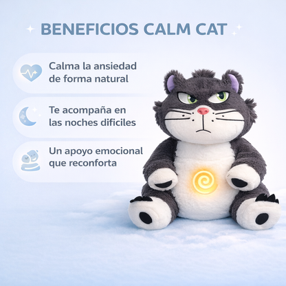 Calm Cat™ Peluche Calmante con Respiración Relajante